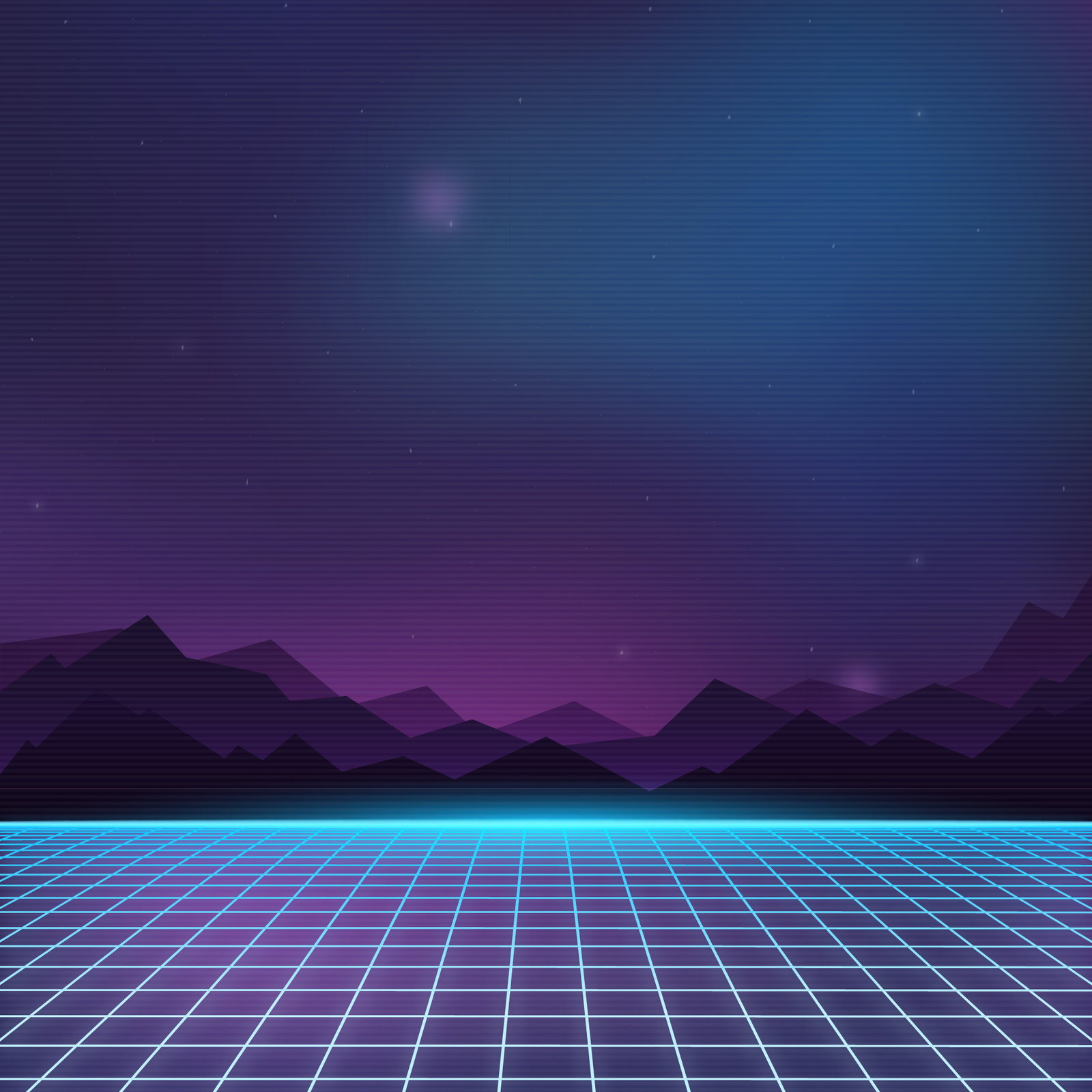 Retro Synthwave Background